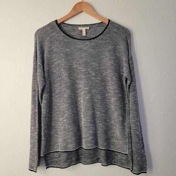 Eileen Fisher Sweaters - Eileen Fisher Organic Linen and Cotton Boatneck Pullover Sweater / Top Size XS
